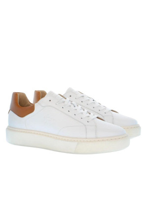 La Martina sneaker in pelle di vitello lfm232.001.3010 [6cf4b8b0]