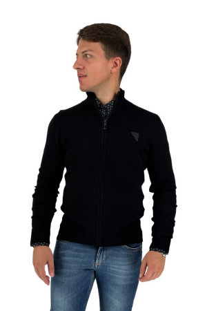 Antony Morato cardigan a zip in misto viscosa mmsw01364-ya500002 [ac2f1df5]