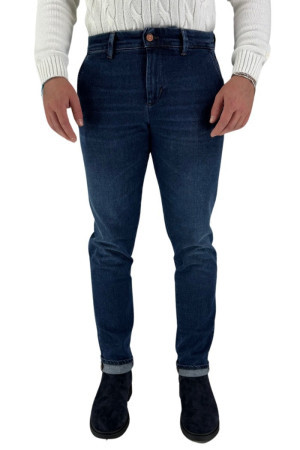 Jeckerson jeans in cotone stretch con tasca america ai23juppa081jack001 [f2f9c919]