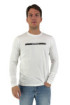 Markup t-shirt manica lunga in jersey di cotone con stampa frontale mk21003 [ed10f827]