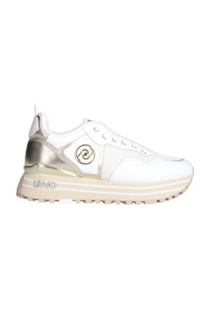 Liu Jo sneaker platform in pelle e mesh Maxi Wonder 100 ba4053px0300 [18021234]