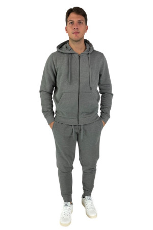 Markup felpa full zip in misto cotone con cappuccio mk22002 [83c7fb57]