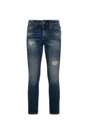 Markup jeans regular fit con rotture mk795016 [06ffc200]