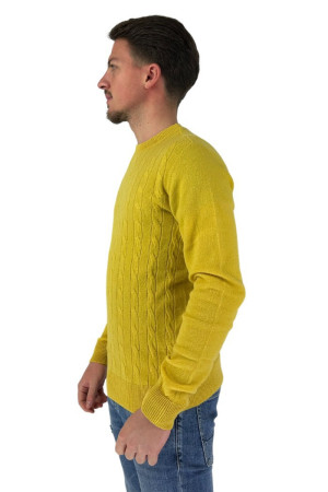 Markup maglia misto cashmere lavorata a trecce mk390037 [f6445605]