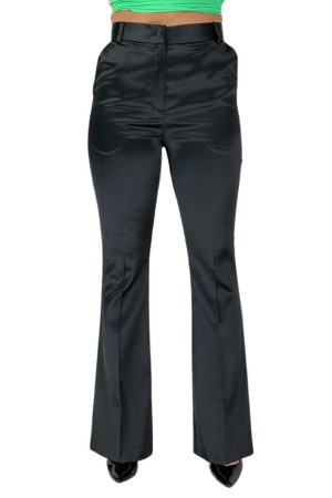 Fracomina pantalone bootcut in raso fr23sv3006w41101 [68382eb3]