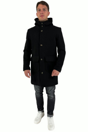 Markup parka lungo in tessuto tecnico con cappuccio mk594619 [f7927f2f]