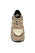 Gold & Gold sneaker multimateriale con logo in metallo gb892 [1dee349f]