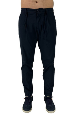 Triple-A pantalaccio in misto cotone stretch con pences p314-1350 [e96a289e]