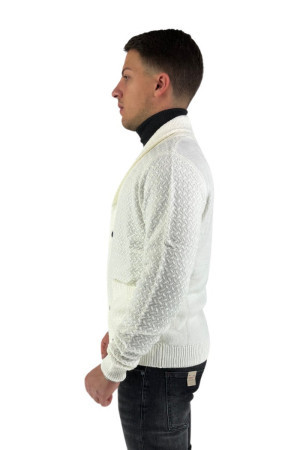 Nerovago cardigan lavorato a treccia in morbido tessuto 731116 [998081b1]