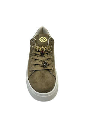 Gold & Gold sneaker platform con dettaglio gioiello gb879 [32b12f1d]