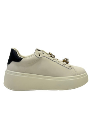 Gold & Gold sneaker in ecopelle con dettaglio gioiello gb867 [8d327b01]