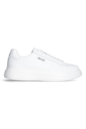 Liu Jo sneaker platform in pelle Big 01 7g4011px474s [7faa65a0]