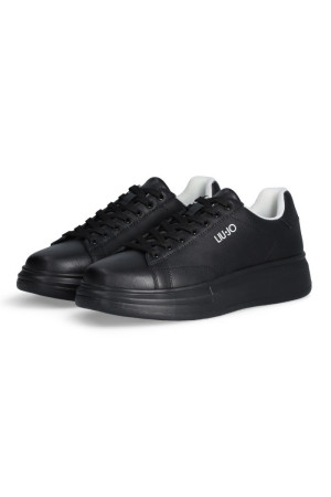 Liu Jo sneaker platform in pelle Big 01 7g4011px474s [8d8e9e21]