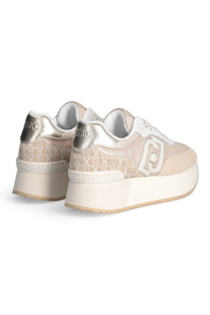 Liu Jo sneaker platform in brighty mesh Dreamy 02 bf4037px525s [0c74ec76]