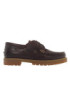 Lumberjack mocassino in pelle con lacci Newton smf3314-001 [3c5addf6]