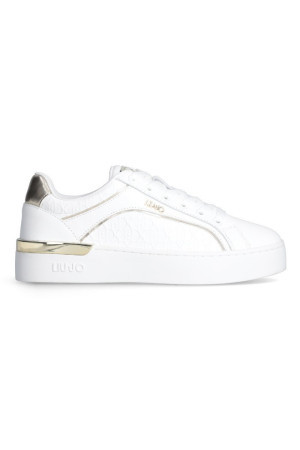 Liu Jo sneaker in pelle con logo Silvia 97 bf4019px1430 [a55934a1]