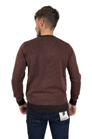 Nerovago maglia girocollo in misto viscosa chicco di riso 720291 [bf38a181]