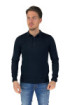 Nerovago maglia colletto polo in misto viscosa 720003