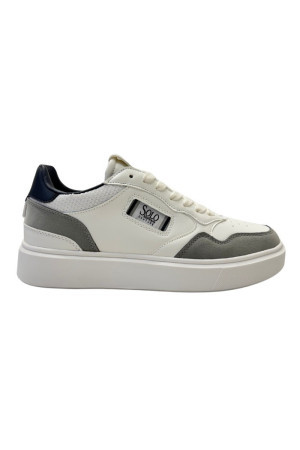 Solo Soprani sneaker in ecopelle e tessuto Light scm424p65 [96e1cd70]