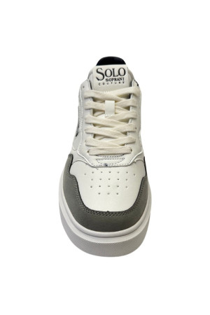 Solo Soprani sneaker in ecopelle e tessuto Light scm424p65 [f8da4f79]