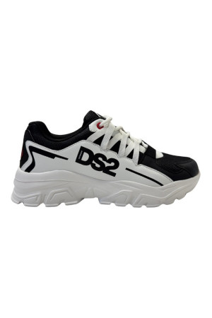 Drop Season 2 sneaker chunky in ecopelle con logo ds2fw24s03 [3bfb883a]