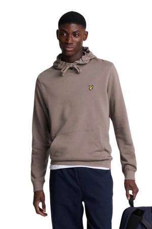 Lyle & Scott felpa cappuccio in cotone con logo ml416vog [91497032]