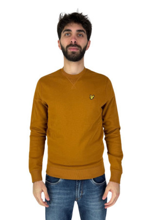 Lyle & Scott felpa girocollo in cotone con logo ml1131v [f3b92d8f]