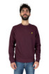 Lyle & Scott felpa girocollo in cotone con logo ml1131v