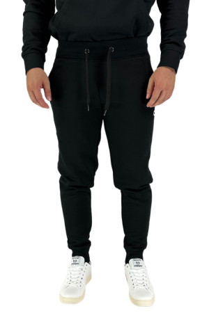 Markup pantaloni in felpa con logo patch gommato mk22070 [6e8072be]