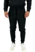 Markup pantaloni in felpa con logo patch gommato mk22070