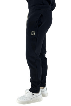 Urban Ring pantaloni in felpa con logo patch gommato ur512070 [0d122e4b]