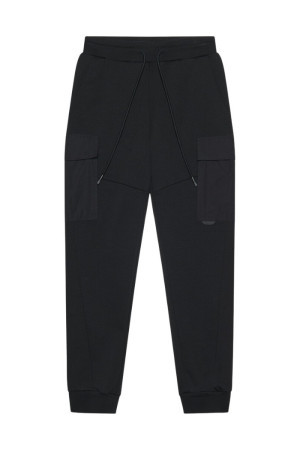 Antony Morato pantaloni in felpa cargo regular in misto cotone mmfp00396-fa150168 [a00d4043]