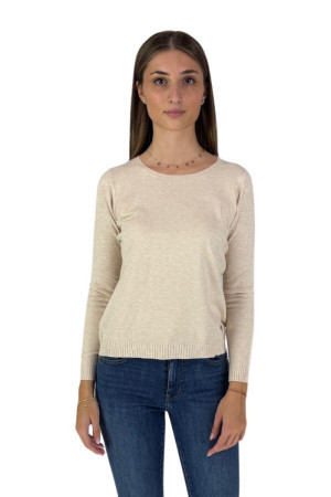 Lolita maglia girocollo in misto viscosa basic lo2489w [71fbe6af]