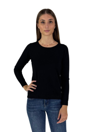 Lolita maglia girocollo in misto viscosa basic lo2489w [7e2ff92a]