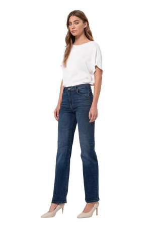 Fracomina jeans regular perfect shape in denim lavaggio scuro fp24wv8050d40902 [251078d6]