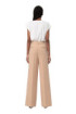 Fracomina pantalone regular a palazzo in tessuto stretch fr24wv3004w50901 [14f94ea0]