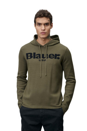 Blauer maglia con cappuccio Parker 24wblum09308-006645 [ba6a7b2c]