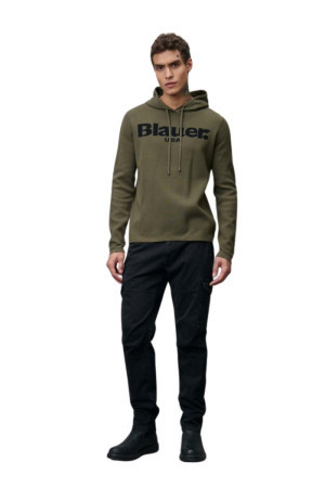 Blauer maglia con cappuccio Parker 24wblum09308-006645 [d451f925]