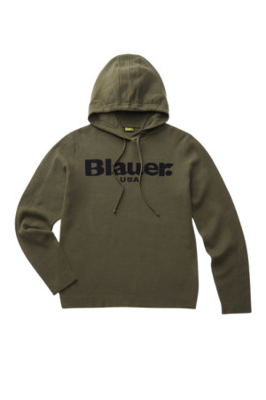 Blauer maglia con cappuccio Parker 24wblum09308-006645 [d101be3b]