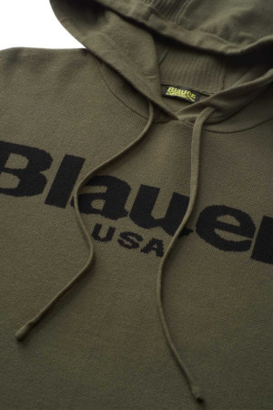 Blauer maglia con cappuccio Parker 24wblum09308-006645 [661c7f3f]