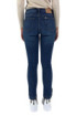 Markup jeans skinny fit con spacchetti e bottoni sul fondo mw765012 [223636d6]