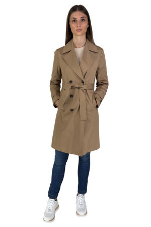 Markup trench in cotone doppiopetto mw764039 [aed03798]