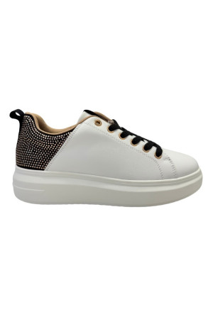 Gold & Gold sneaker con inserto strass gb866 [55e37a85]