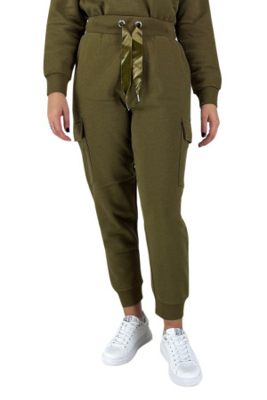 Markup pantaloni in felpa cargo in misto cotone mw762009 [2986f144]