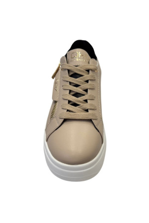 Queen Helena QH7 sneaker con zip dettagli laminati qh8004 [034a1bb4]