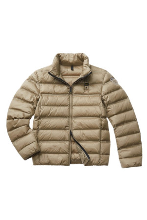 Blauer piumino con collo alla coreana Belmont 24wbluc03062-006719 [29af8731]