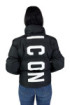 Icon piumino in nylon con collo alto id9080j [466f752c]