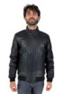 Markup bomber in ecopelle con collo lupetto mk24005 [6bffca0c]