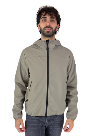 Lumberjack giubbotto tecnico softshell con cappuccio Gear cm95326-005 [55b36a01]