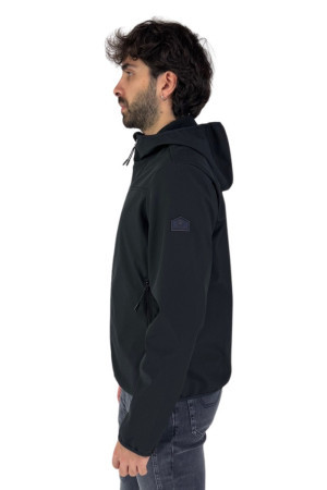 Lumberjack giubbotto tecnico softshell con cappuccio Gear cm95326-005 [712ebdaf]